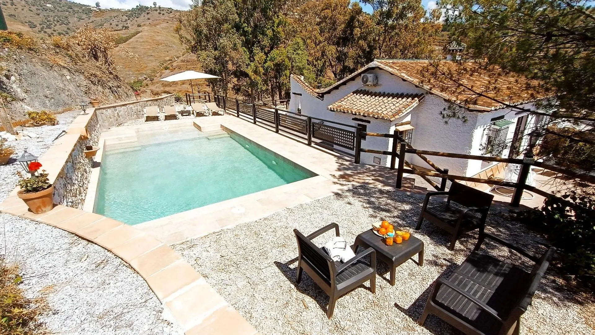 Cortijo Eucalipto Nerja 1 Con Piscina Privada Villa Semesterbostad